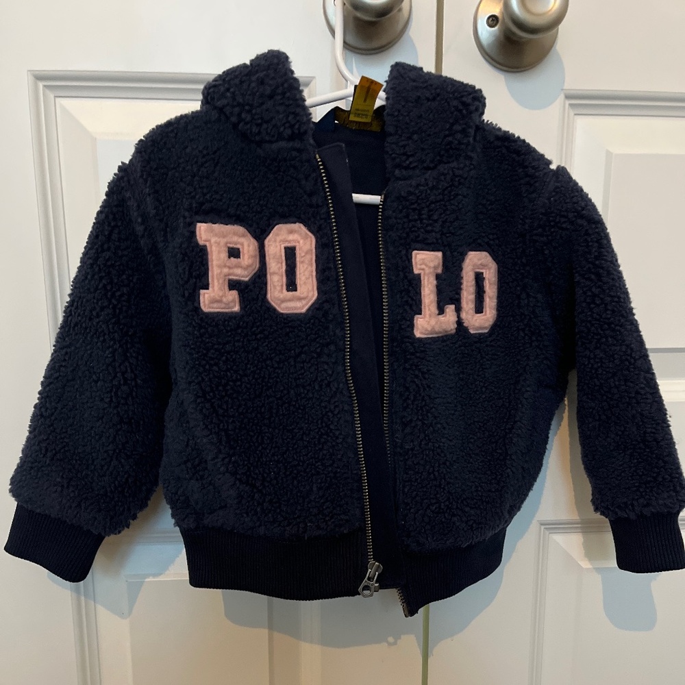 Polo Hooded Sherpa Jacket